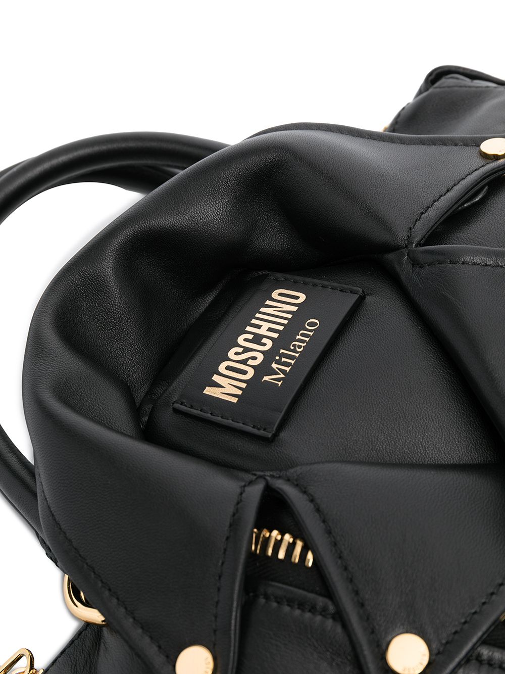 фото Moschino сумка в виде байкерской куртки