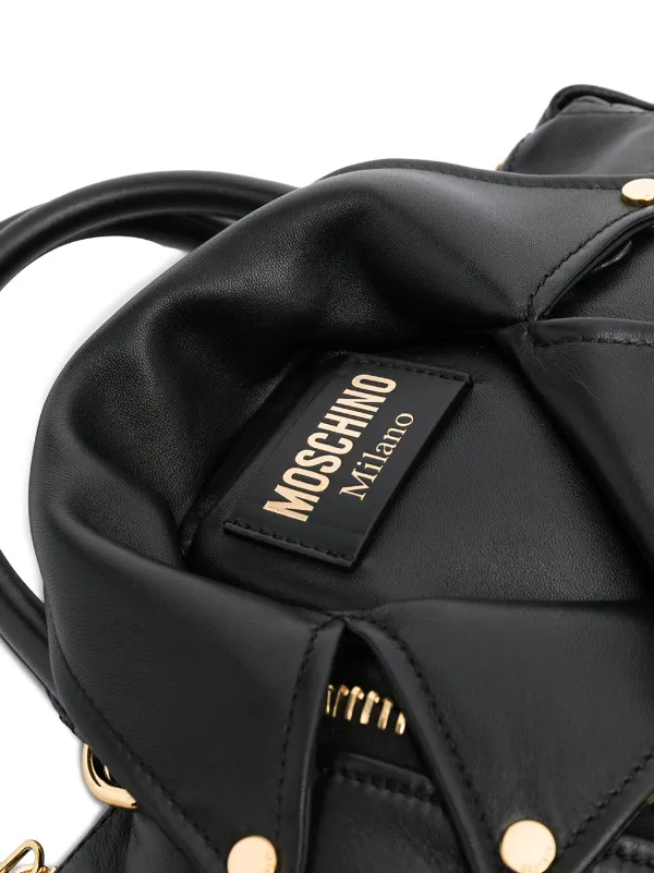 fake moschino backpack