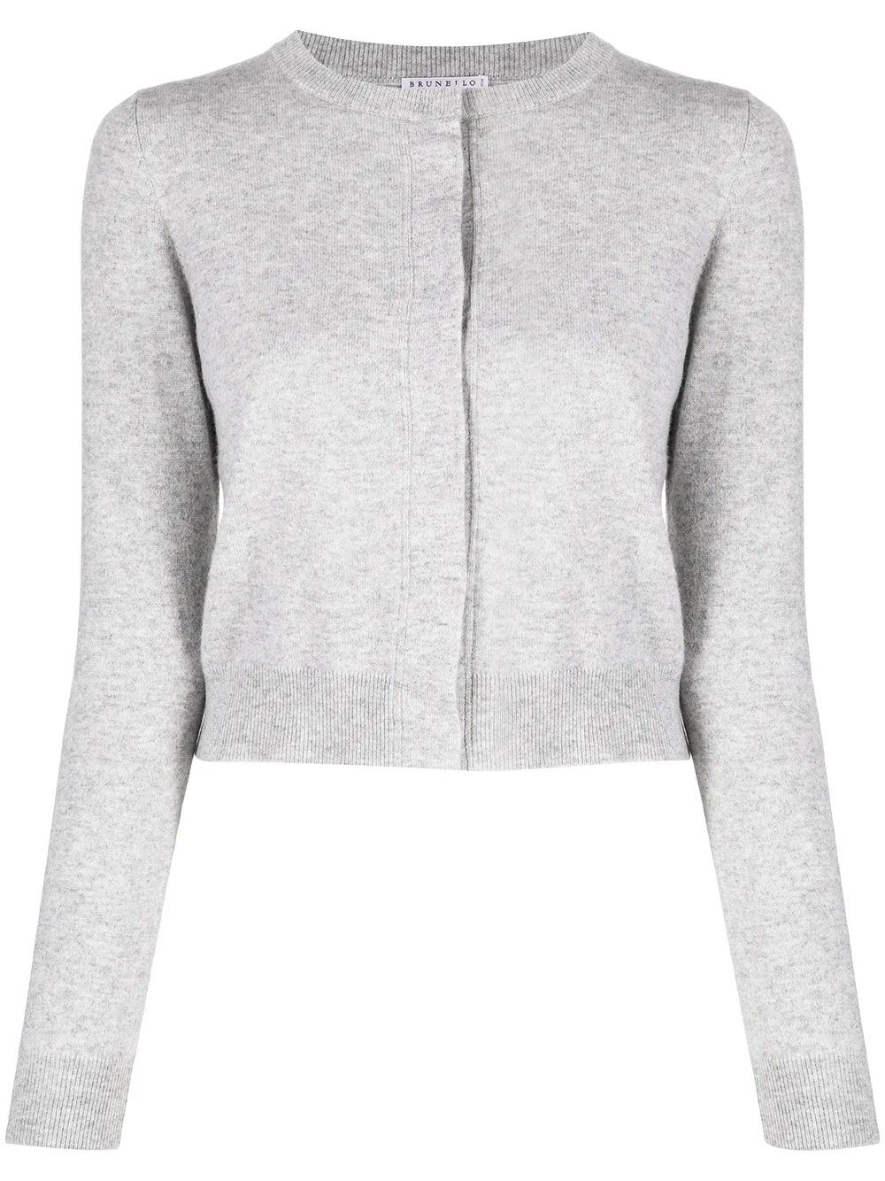 

Brunello Cucinelli concealed cashmere cardigan - Grey