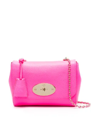 mulberry pink clutch bag