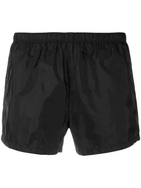 Prada logo patch swimming shorts