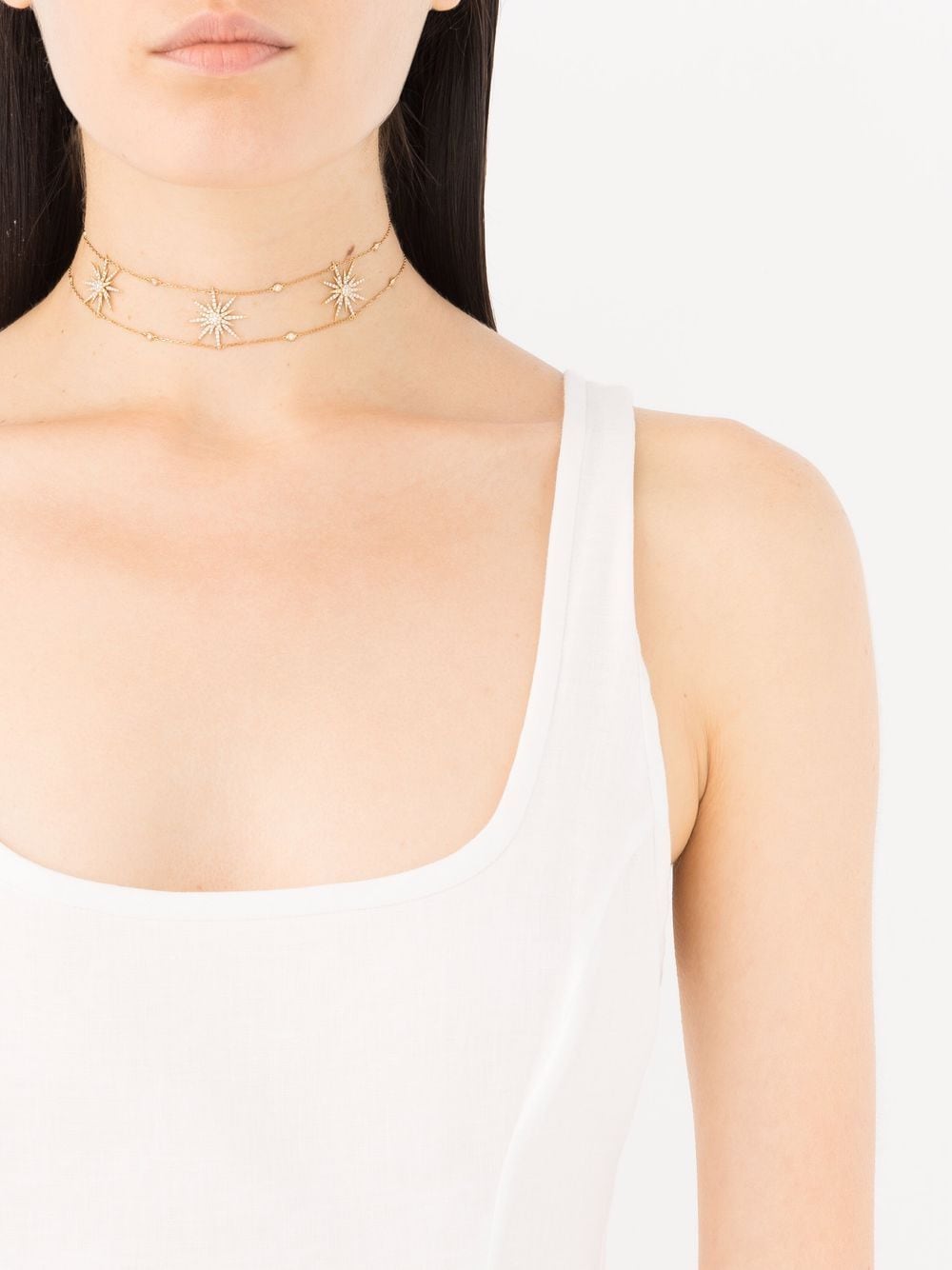 Djula 18kt geelgouden choker