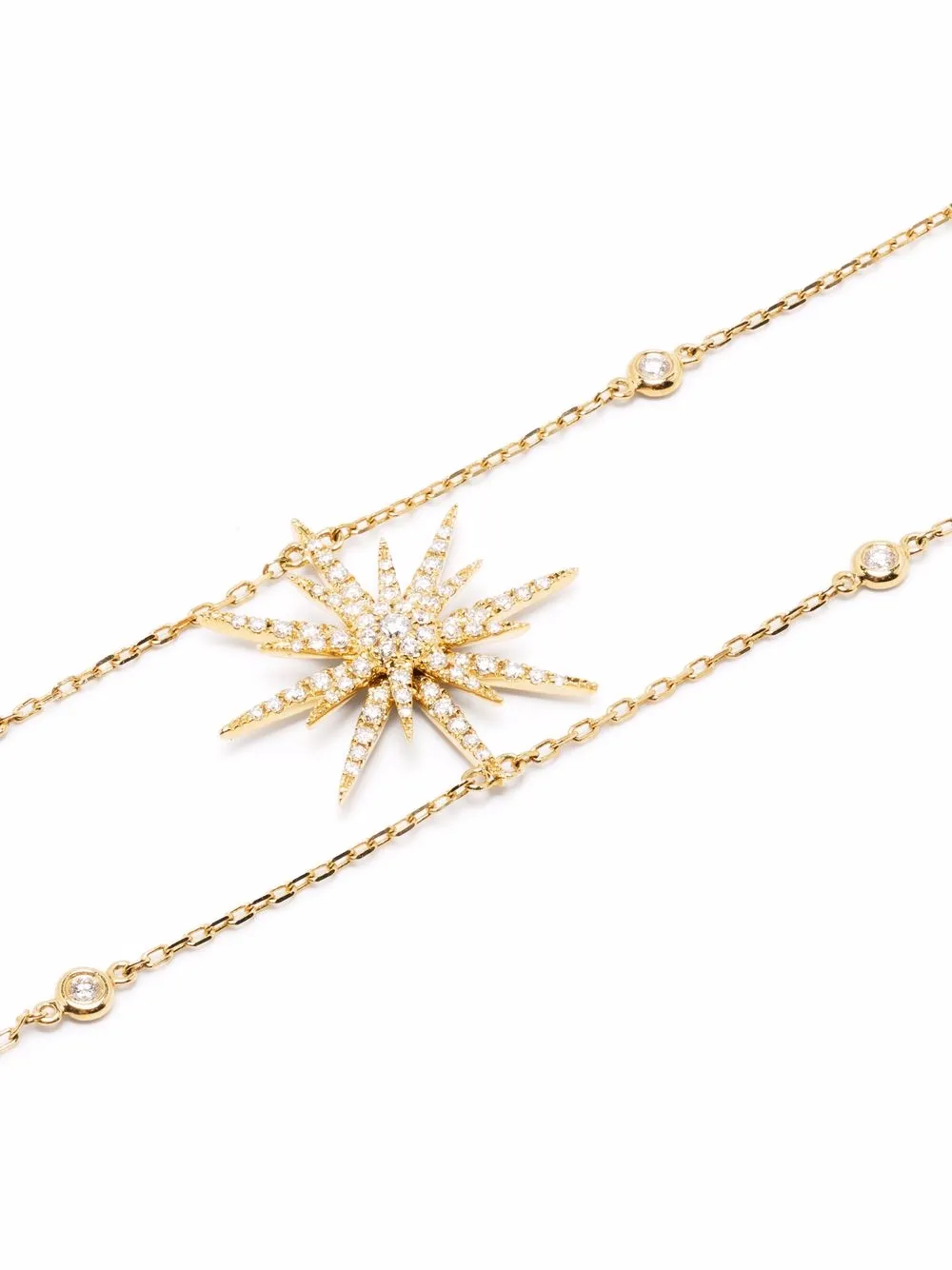 Djula Choker Big Sun in oro giallo 18 carati con diamanti | Collane | Image 3