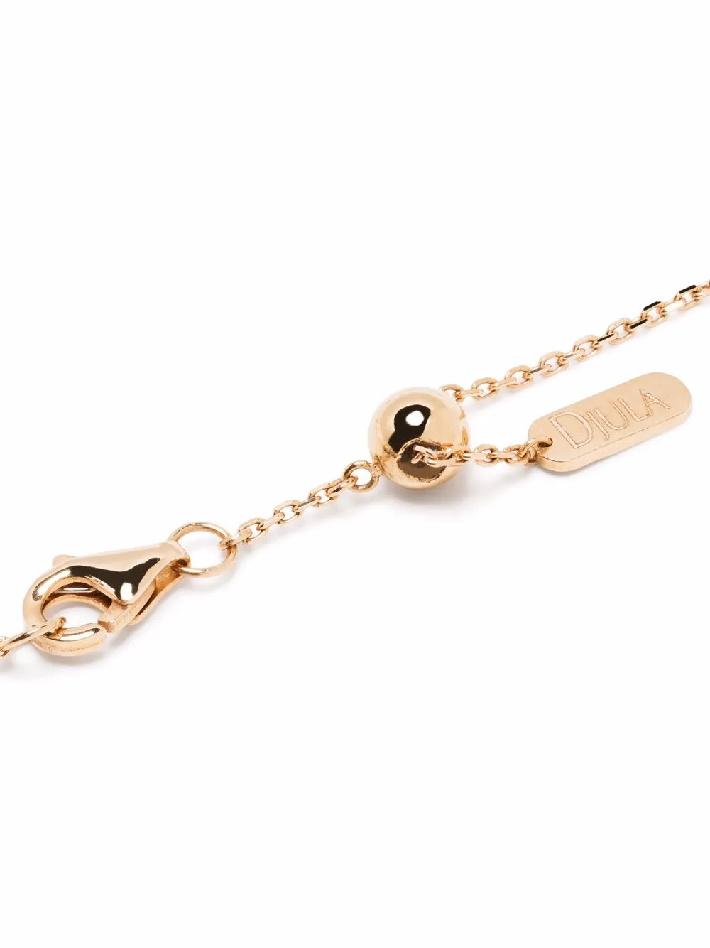 Djula Choker in oro rosa 18 carati con 5 diamanti | Alta gioielleria | Image 4