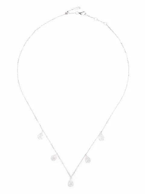 Djula collier ras-du-cou en or blanc 18ct serti de diamants