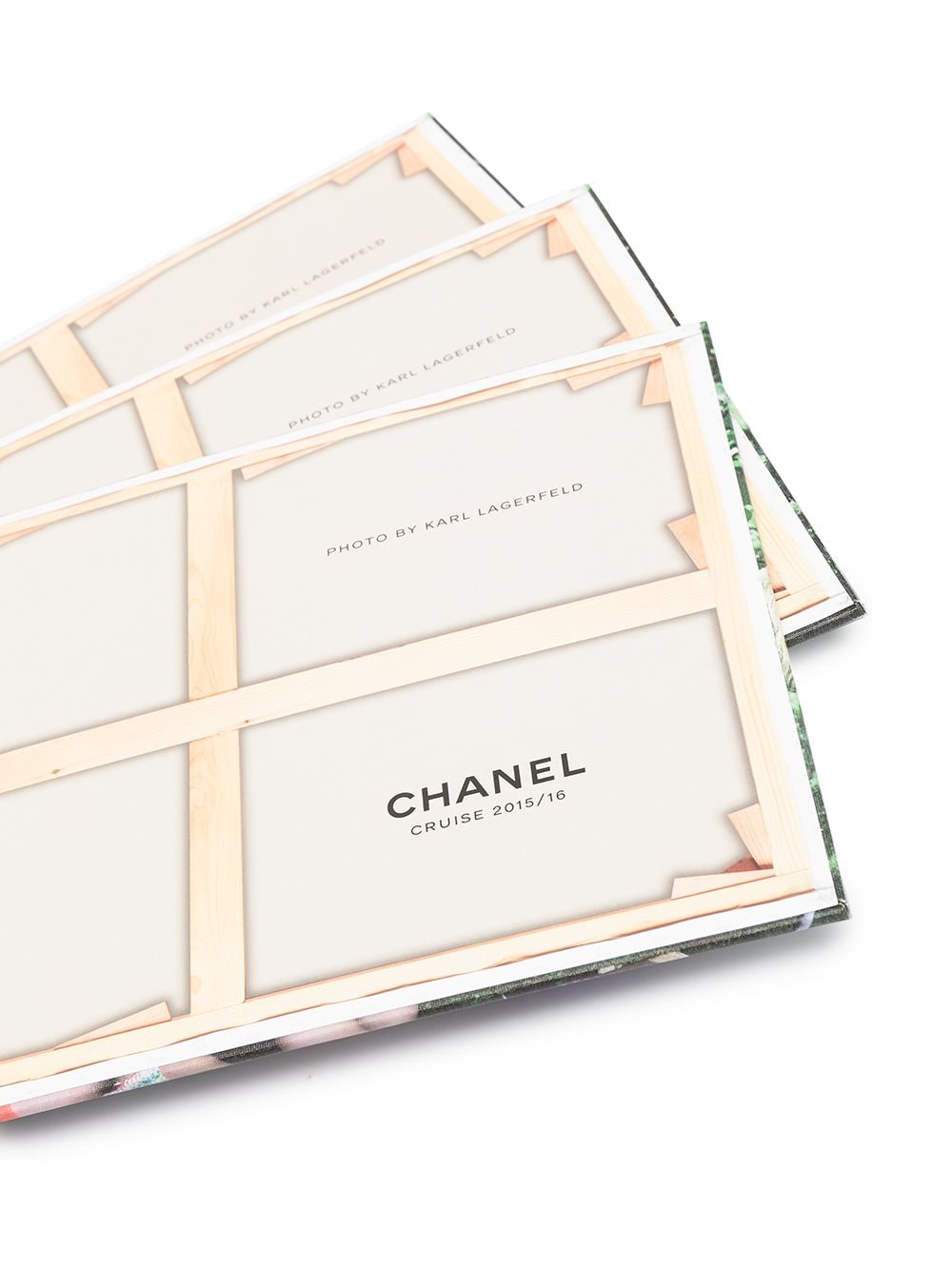 фото Chanel pre-owned набор из шести картин с фото коллекции cruise 2015-2016-х годов