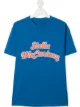 Image 1 of Stella McCartney Kids oversize logo cotton sport T-shirt