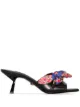 Image 1 of Versace Medusa Chain scarf-detail mules