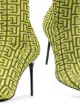 Image 2 of Balmain Skye 95mm monogram mesh boots