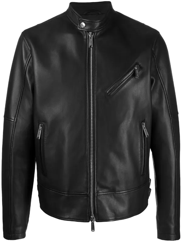 dsquared leather jacket