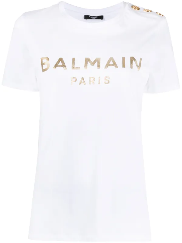 farfetch balmain t shirt