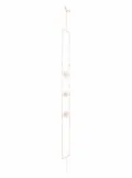 Djula 18kt rose gold Big Soleil diamond choker - Pink