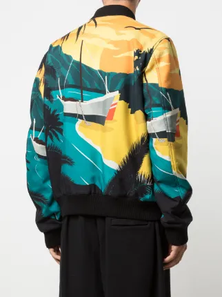 BALMAIN PRINTED REVERSIBLE BOMBER JKT展示图