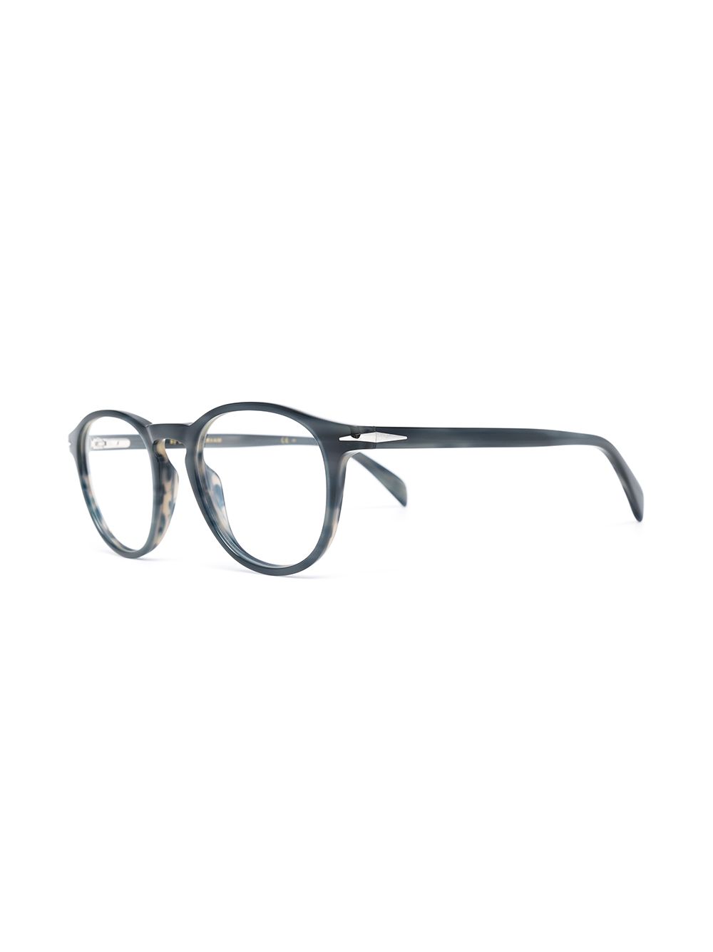 Eyewear by David Beckham Bril met rond montuur - Grijs