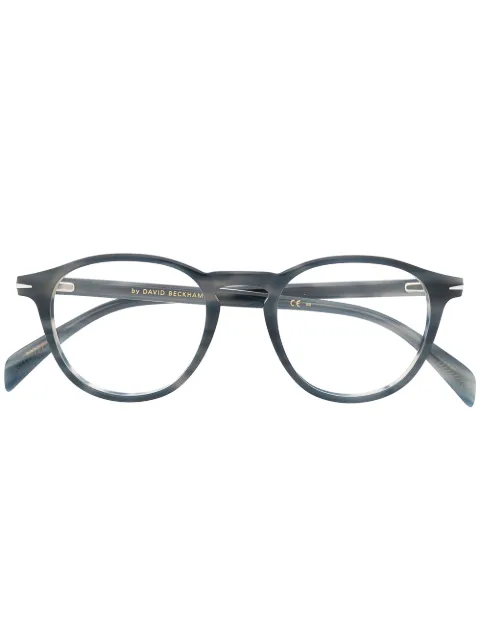 Eyewear by David Beckham round frame glasses