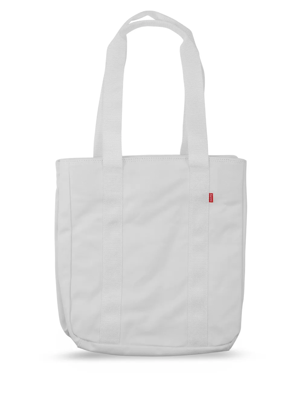 Shop Supreme Logo-print Canvas Tote Bag In White