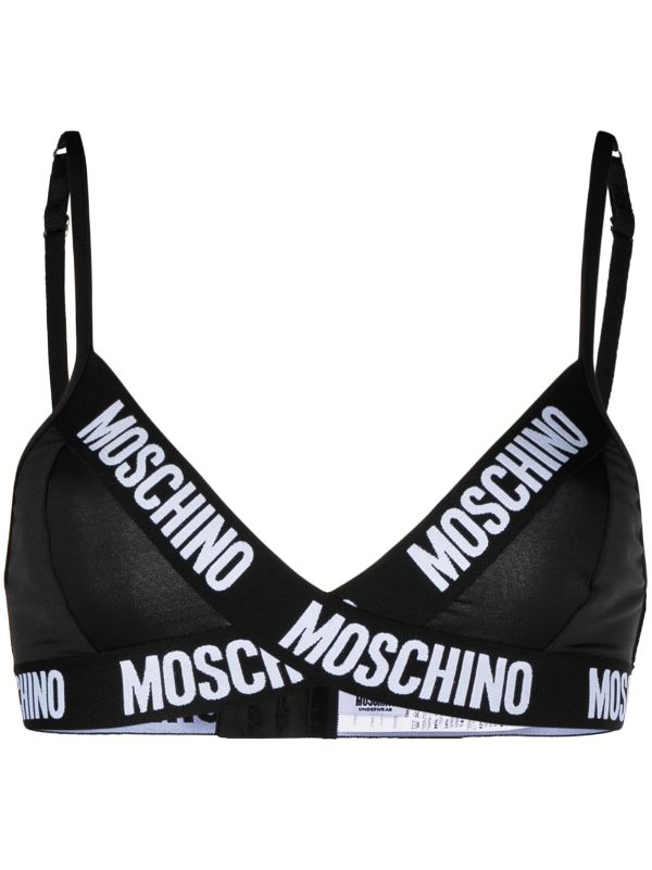 moschino triangle bra