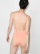 BONDI BORN Costume intero con nodo posteriore Rose