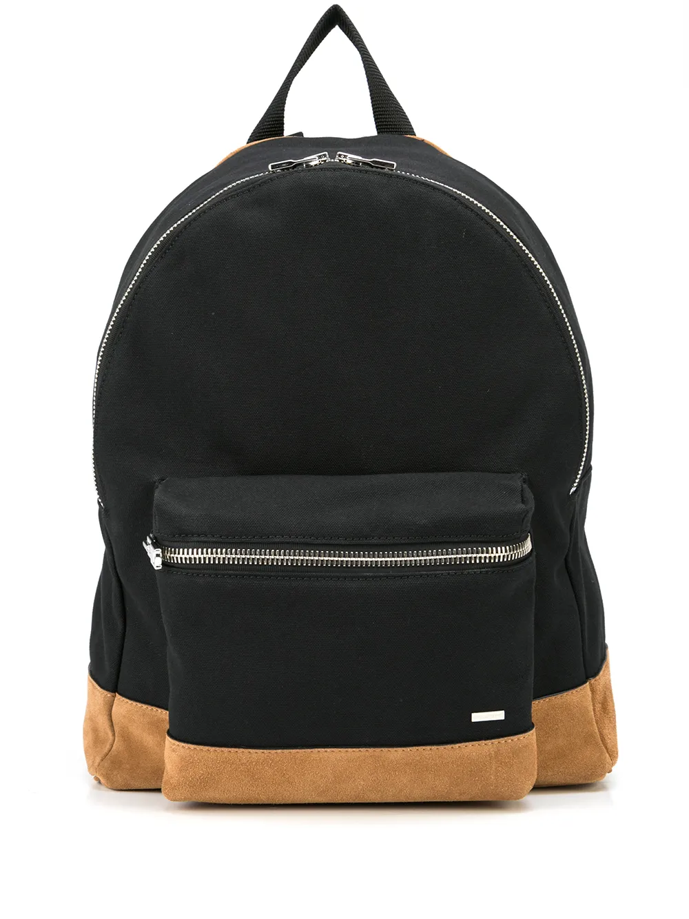 

AMIRI suede-panel backpack - Black