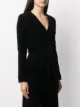Balmain monogram velvet cardigan