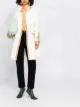 Image 2 of Ermanno Scervino braided trim quilted coat