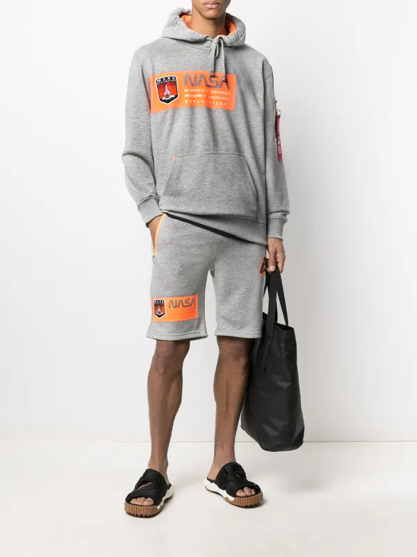 alpha industries hoodie orange