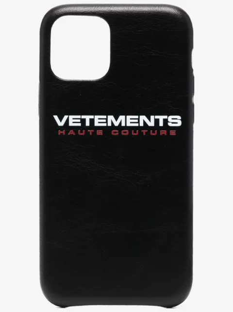 VETEMENTS funda para iPhone 11 Pro con logo
