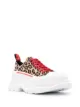 Image 2 of Alexander McQueen Tread Slick leopard-print sneakers
