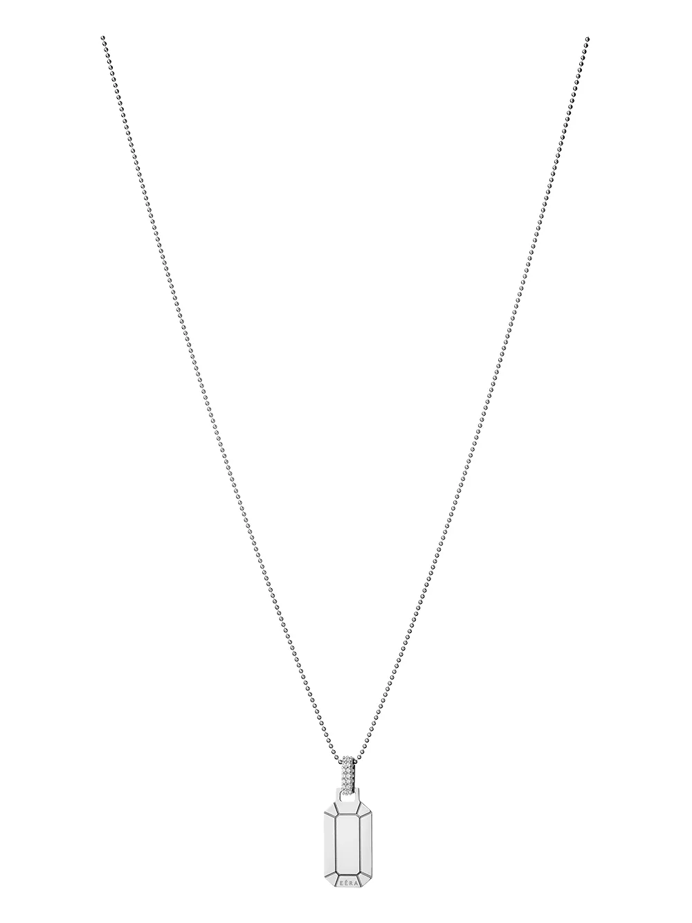 

EÉRA collar Tokyo en oro blanco de 18kt - Plateado