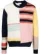 Image 1 of LANVIN colourblock knitted jumper