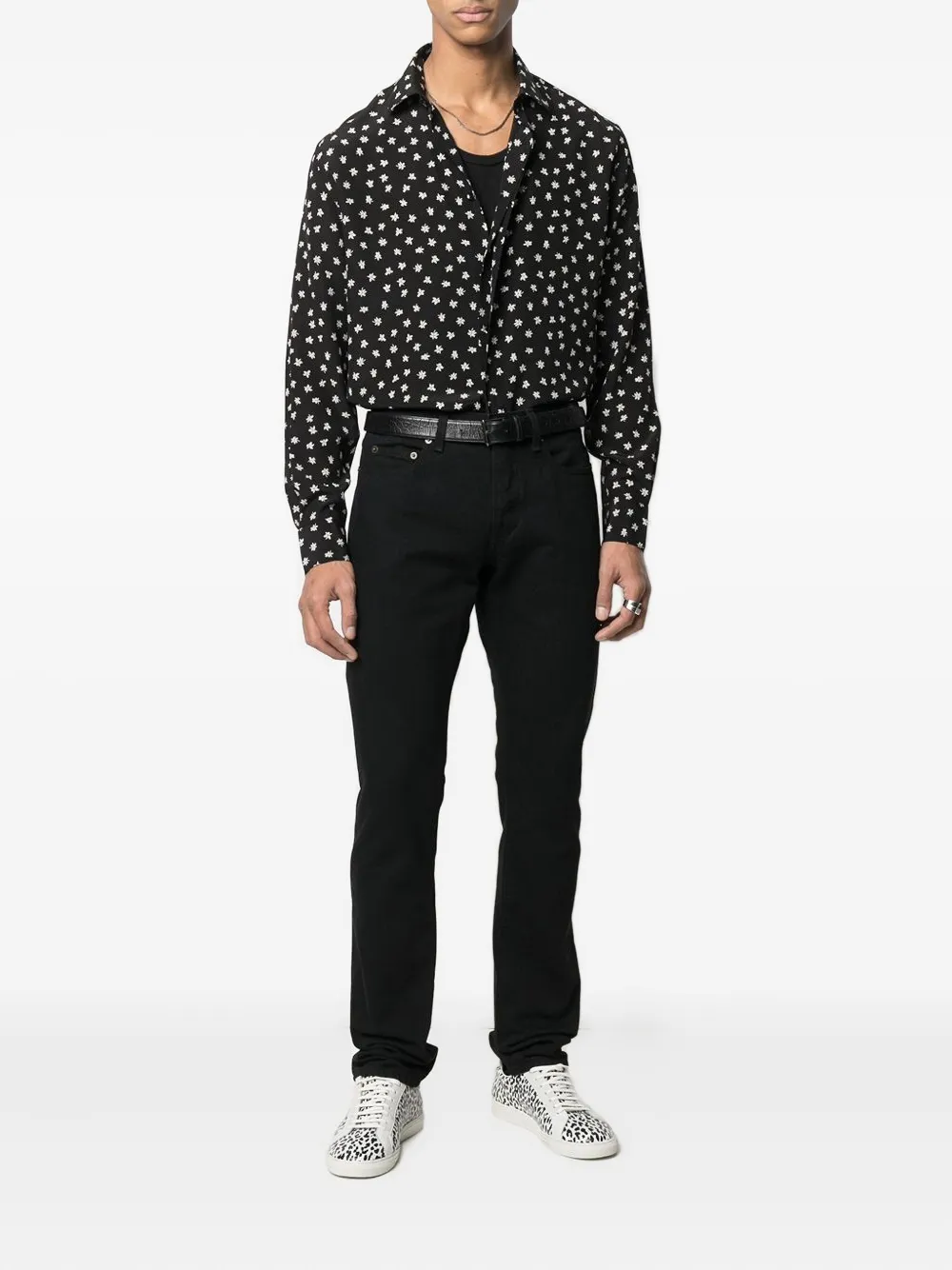 Saint Laurent slim fit denim jeans | Slim-Fit Jeans | Image 2