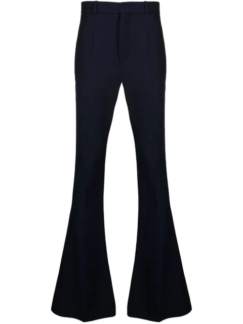 Balmain pantalones tejidos acampanados