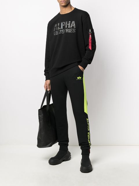 alpha industries track pants