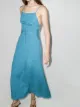 Image 2 of BONDI BORN Marseille belted-waist midi dress