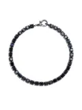 SHAY 18kt black gold Tennis diamond bracelet