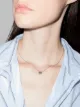 Image 2 of Tory Burch Miller Double T crystal necklace