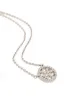 Tory Burch Miller Double T crystal necklace
