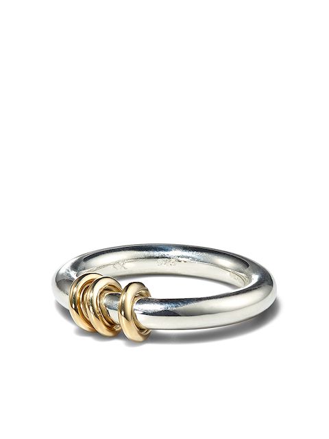 Spinelli Kilcollin anillo Kane en oro amarillo de 18kt y plata de ley