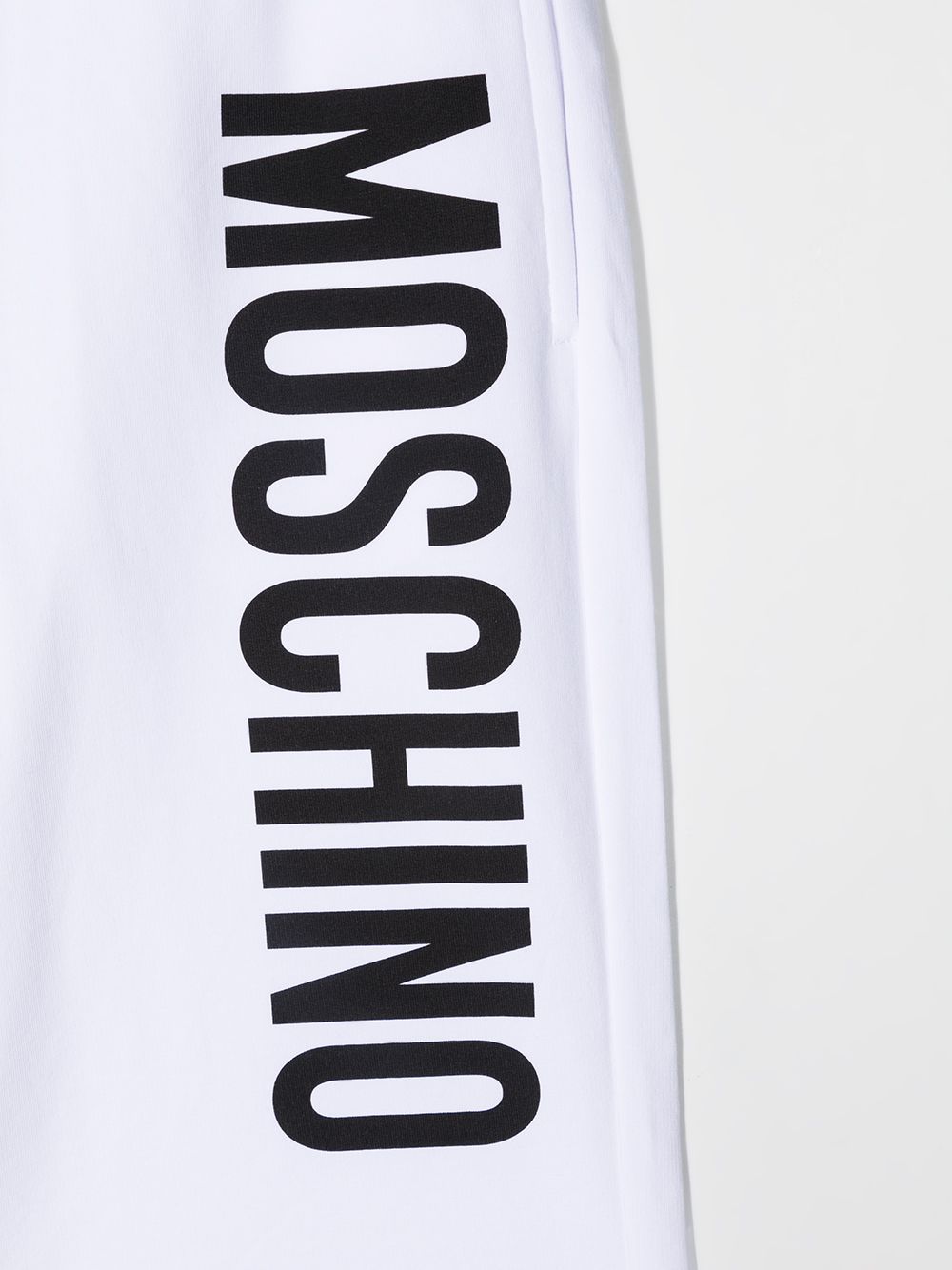 фото Moschino kids шорты с кулиской и логотипом