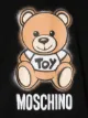 Moschino Kids Teddy logo hoodie