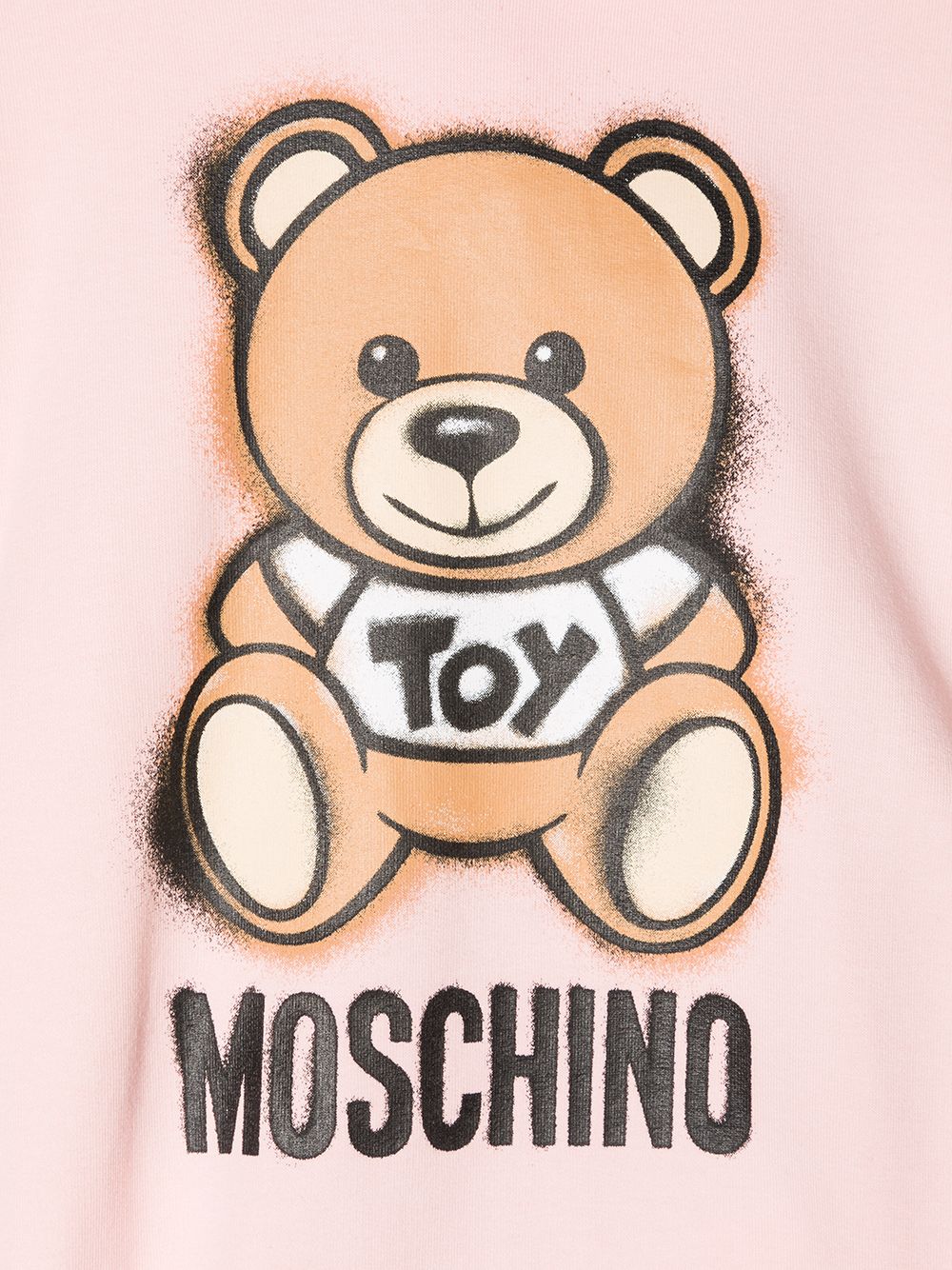 фото Moschino kids худи с принтом