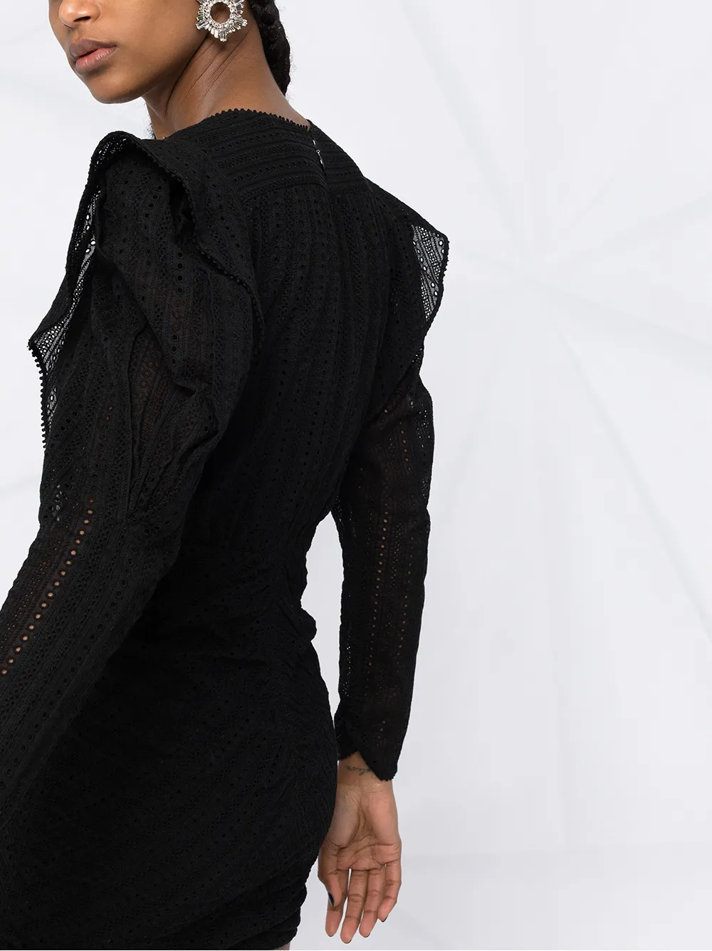 фото Isabel marant платье мини с кружевом