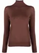 Image 1 of N.Peal fine-knit roll-neck jumper