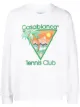 Image 1 of Casablanca graphic-print cotton sweatshirt