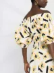 Rejina Pyo Maggie floral off-shoulder dress