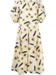 Image 1 of Rejina Pyo Maggie floral off-shoulder dress