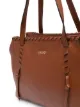 LIU JO woven trim tote