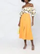 Image 2 of Rejina Pyo front-button pleated midi skirt