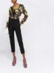 Image 2 of Love Moschino cropped cigarette trousers