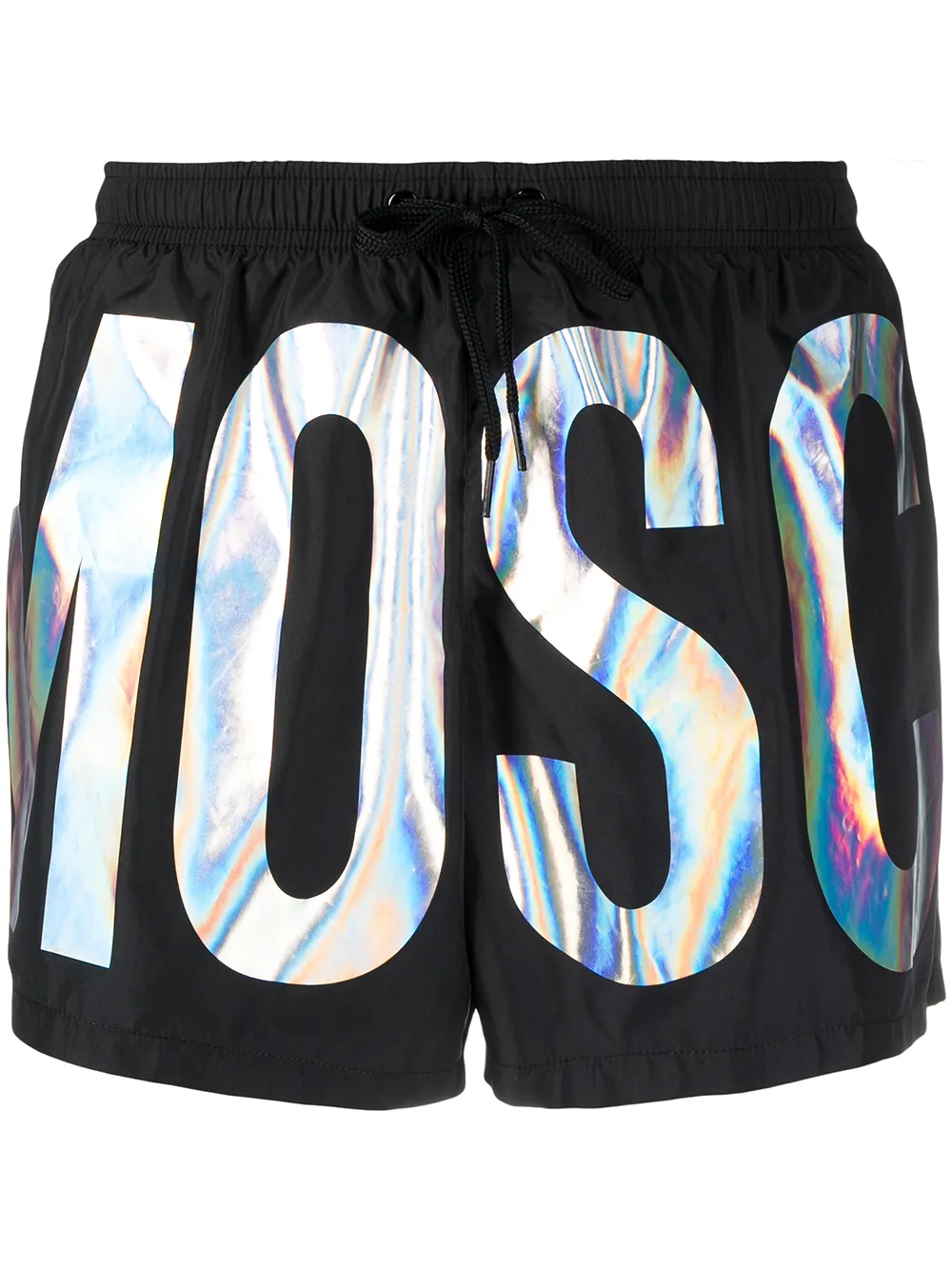 logo print swimming shorts